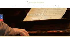 Desktop Screenshot of musique-leonie.com